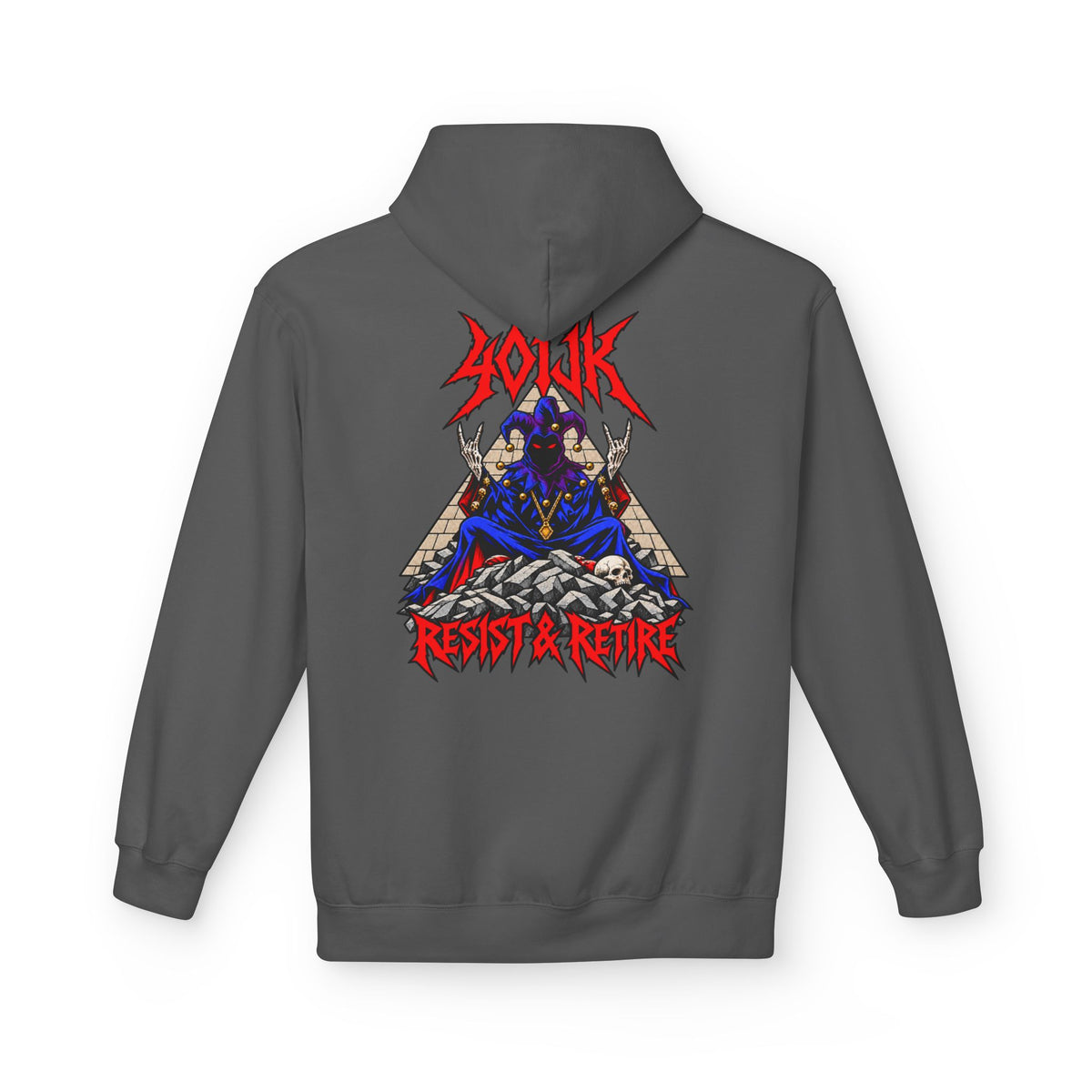 401jK Resist & Retire Jester Midweight Hoodie