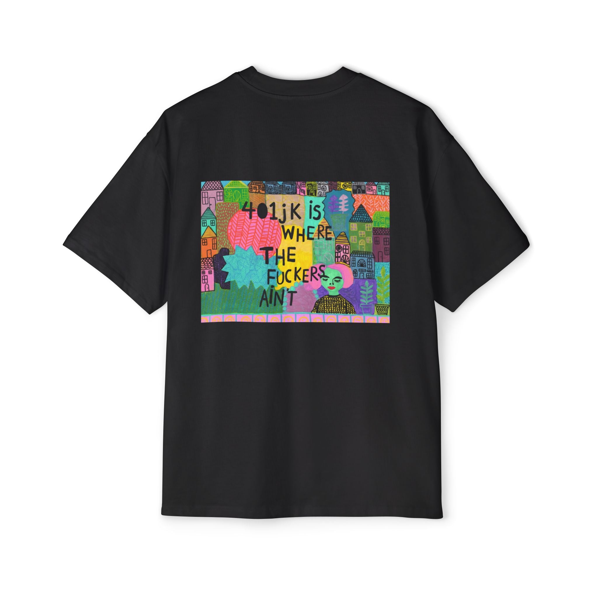 401jk Mural Oversized Tee