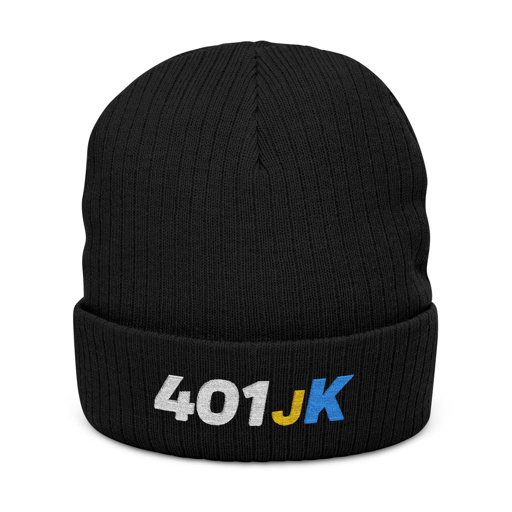 401jk Black Beanie