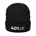 401jk Black Beanie