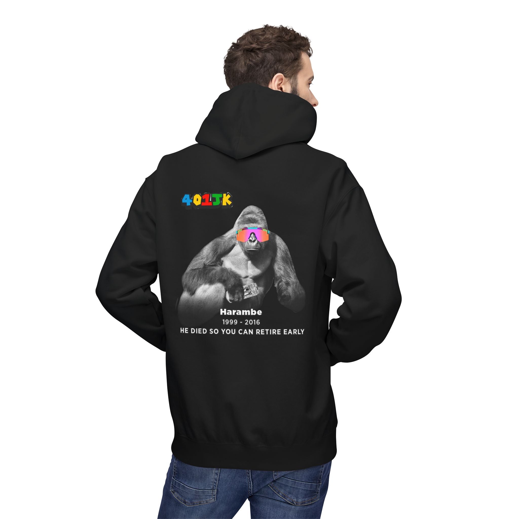 401jk Harambe Hoodie