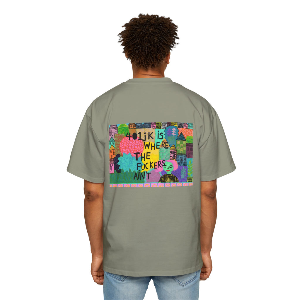401jk Mural Oversized Tee
