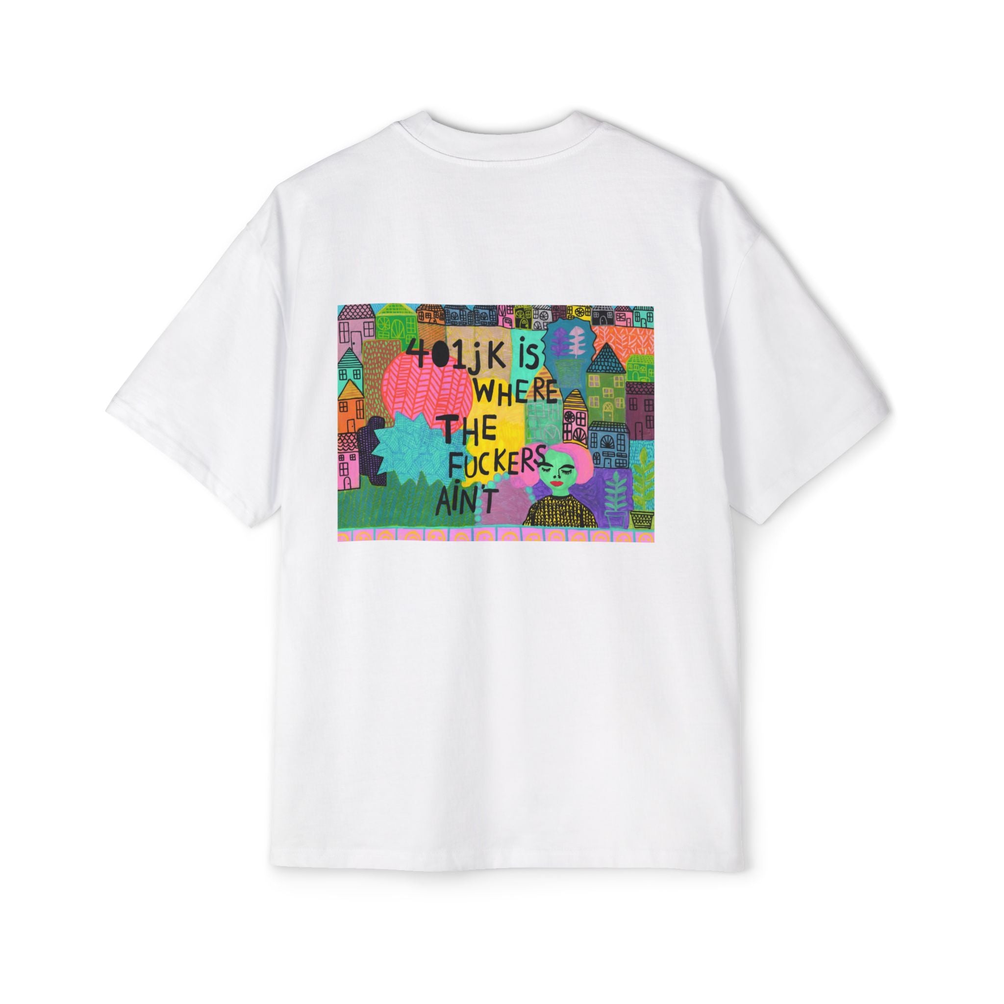 401jk Mural Oversized Tee