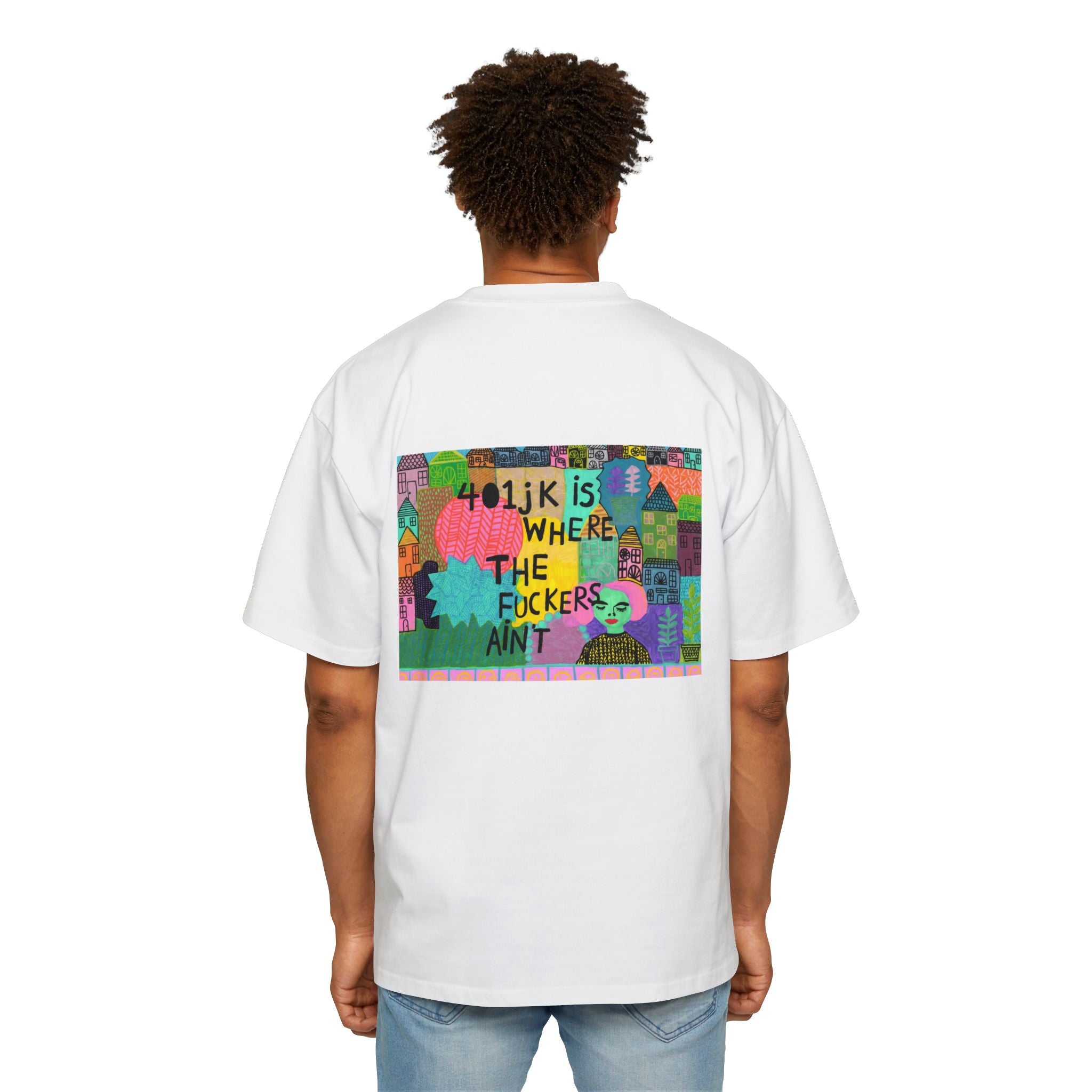 401jk Mural Oversized Tee