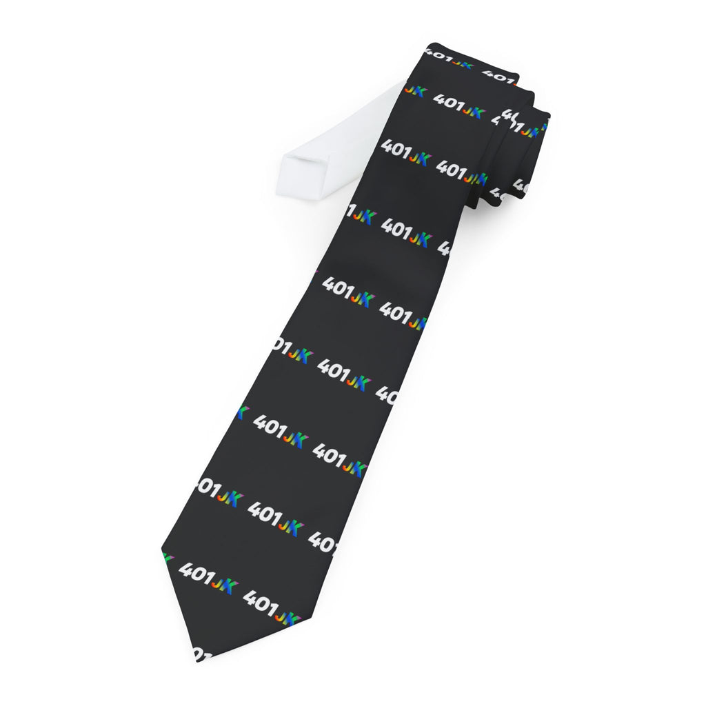 401jk Black Necktie