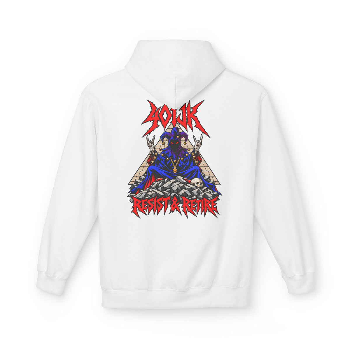 401jK Resist & Retire Jester Midweight Hoodie