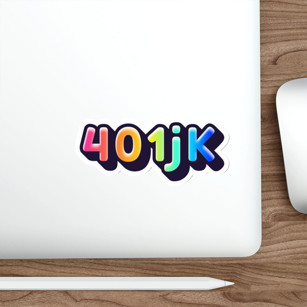 401jk Rainbow Sticker