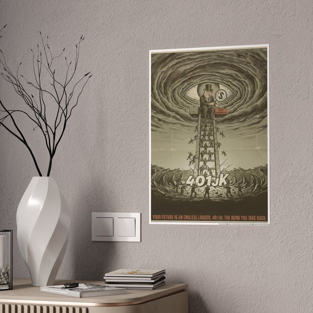 401jk Ladder Poster