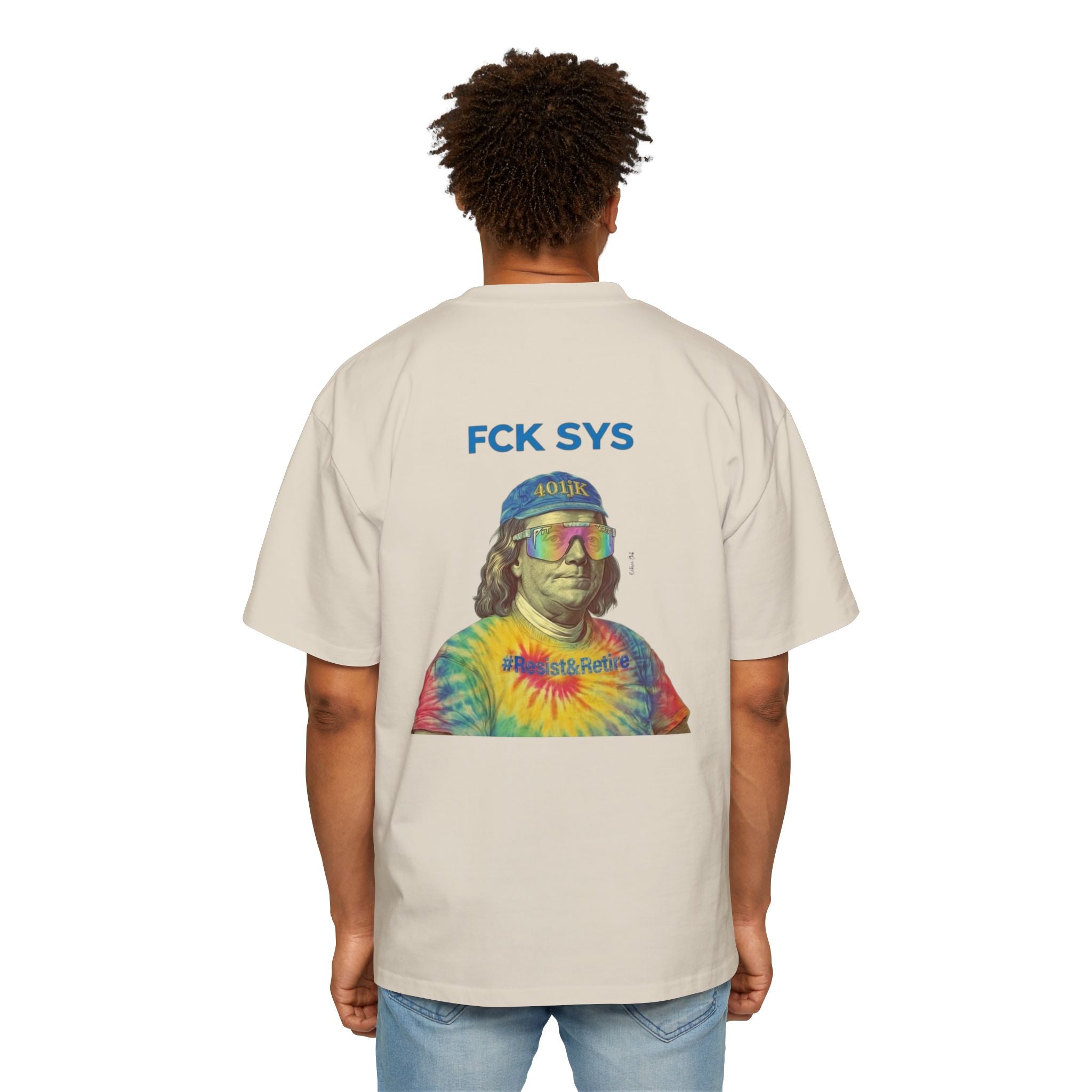 401jk FCK SYS Oversized Tee