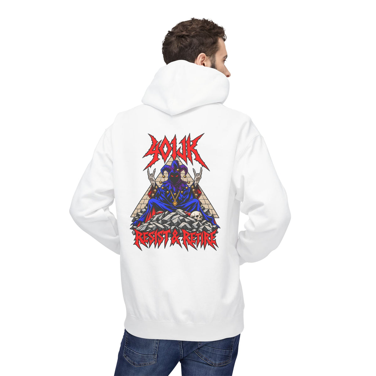 401jK Resist & Retire Jester Midweight Hoodie