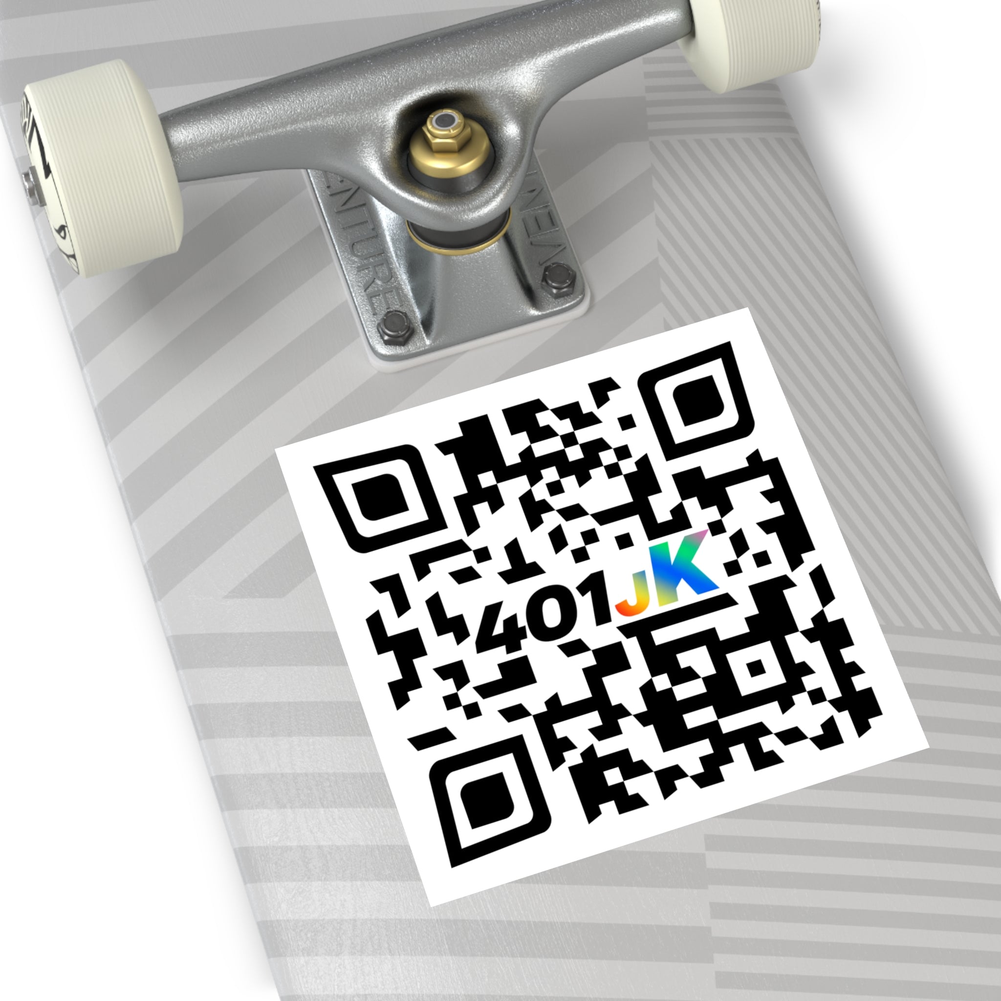 401jk Website QR Code Sticker