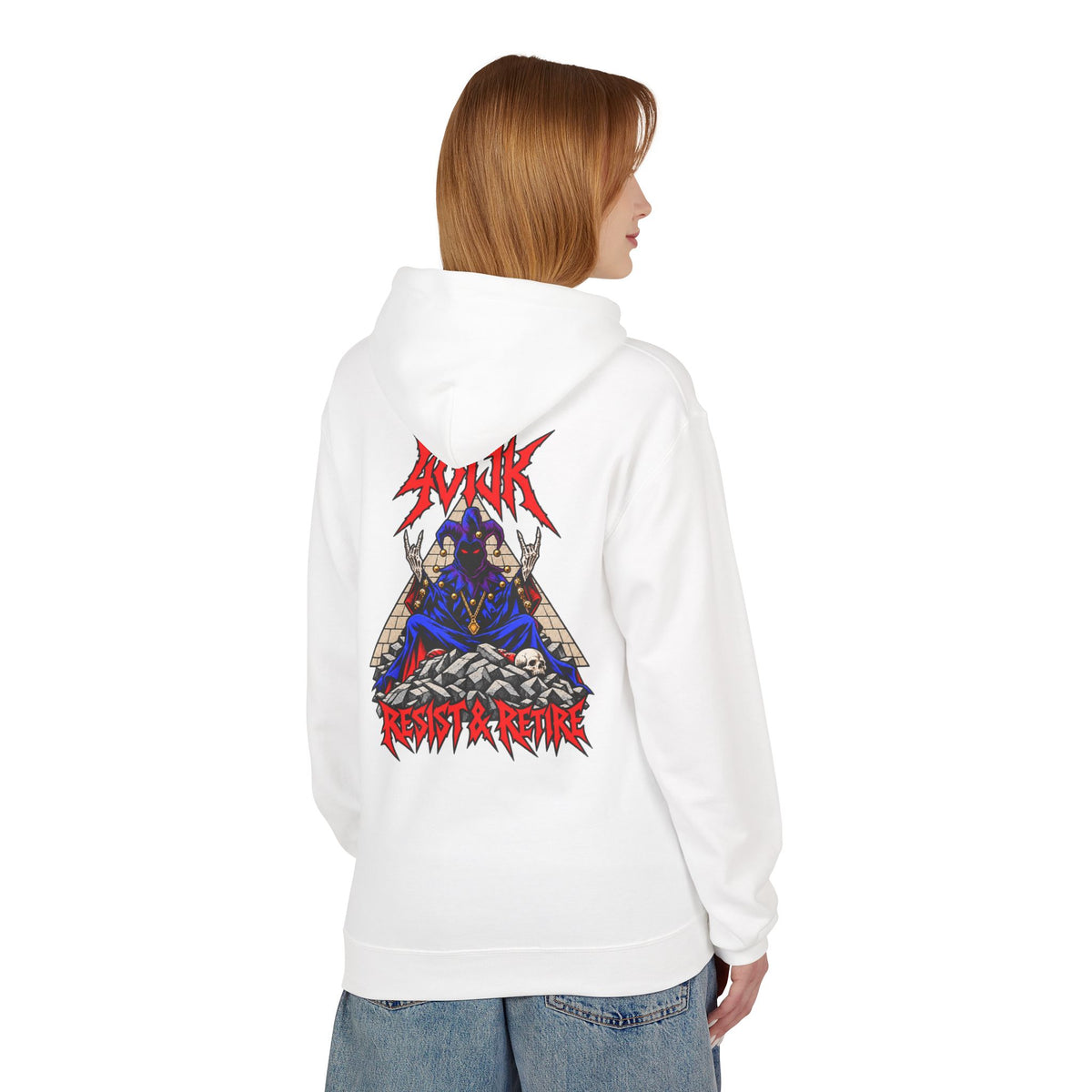 401jK Resist & Retire Jester Midweight Hoodie