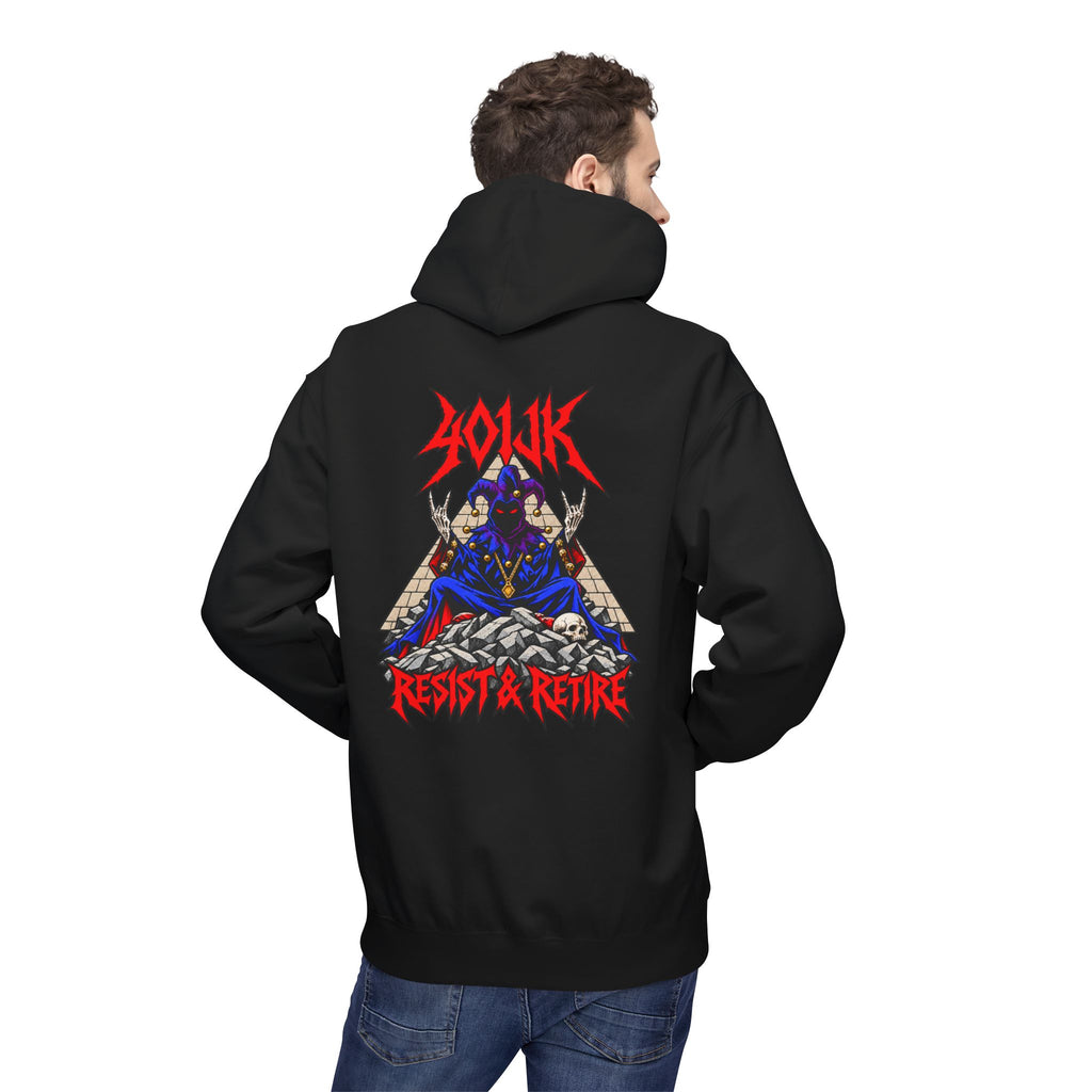 401jK Resist & Retire Jester Midweight Hoodie