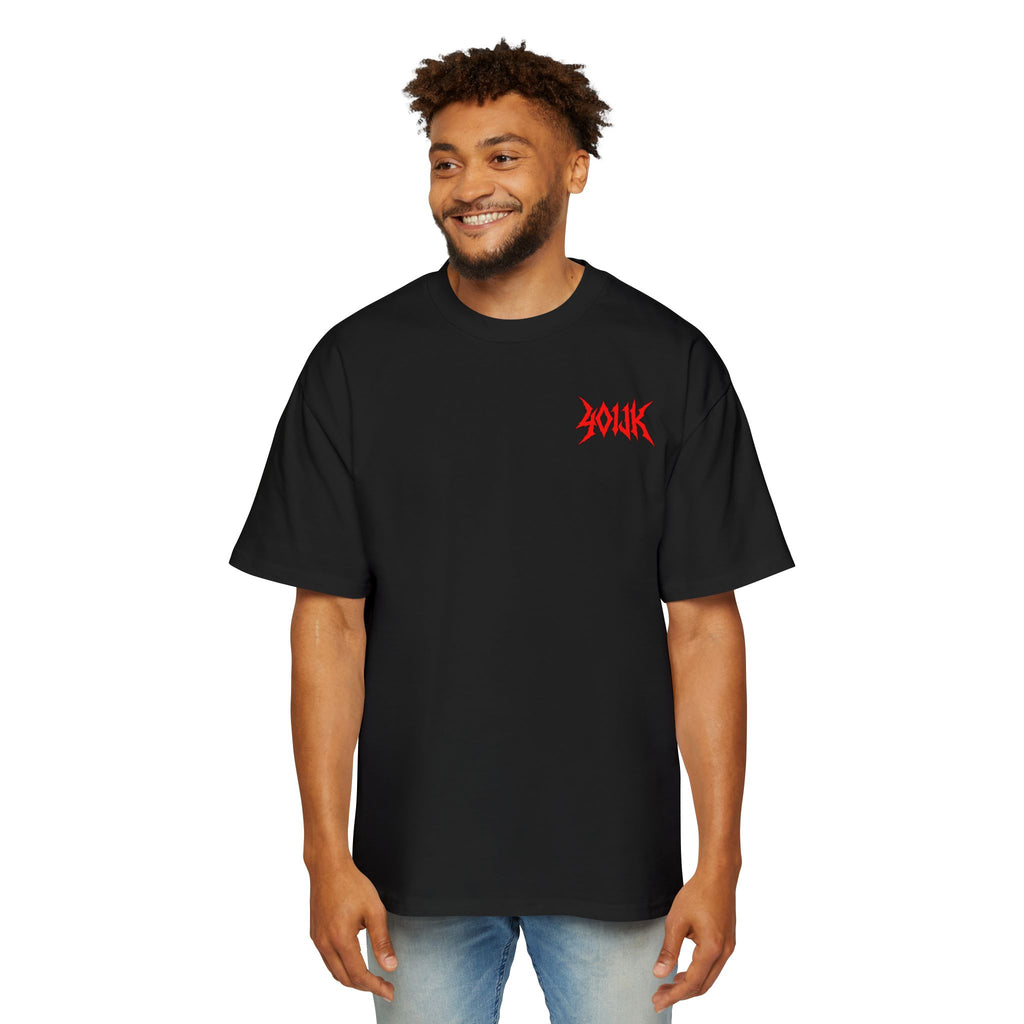 401jk - Metal Oversized Tee