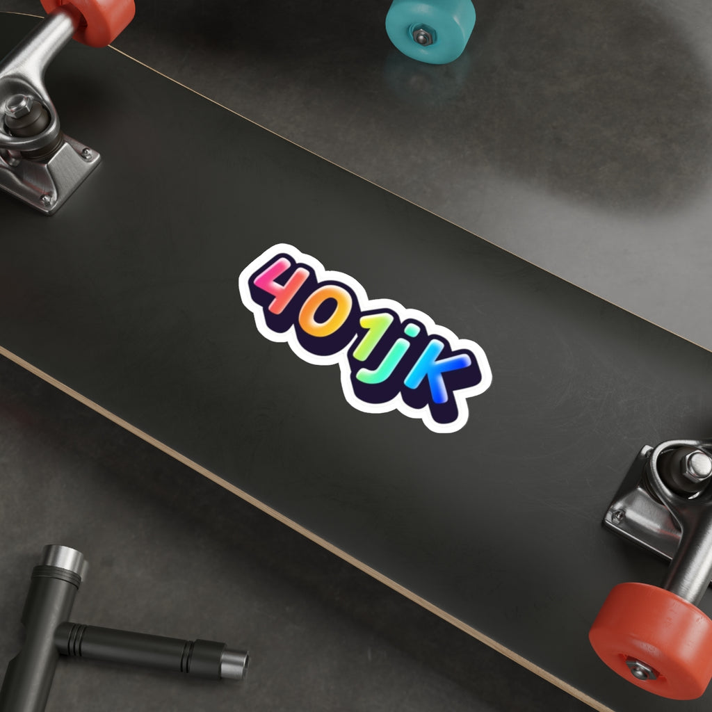 401jk Rainbow Sticker