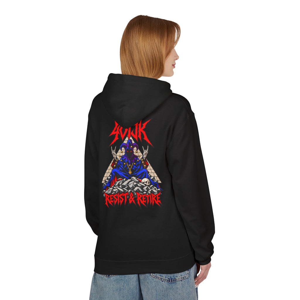 401jK Resist & Retire Jester Midweight Hoodie