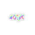 401jk Holo Logo Sticker