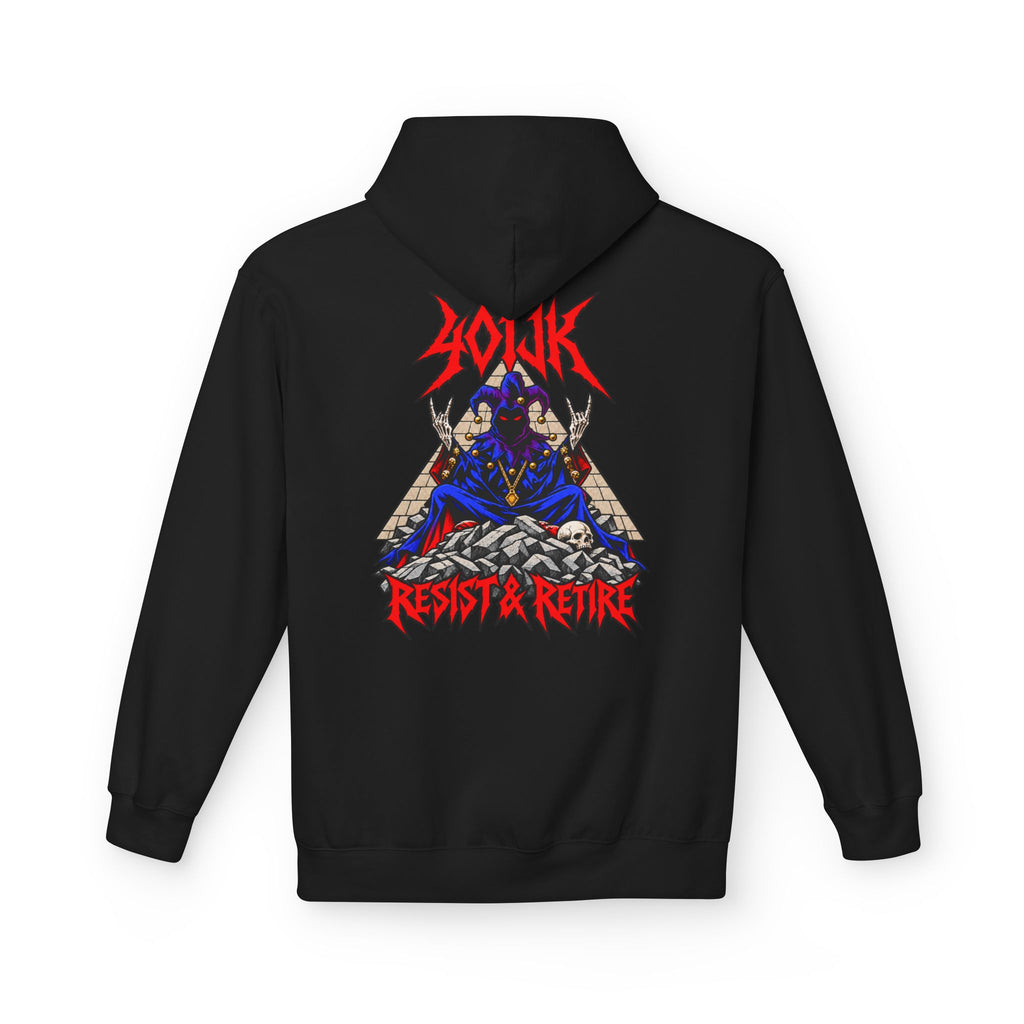 401jK Resist & Retire Jester Midweight Hoodie