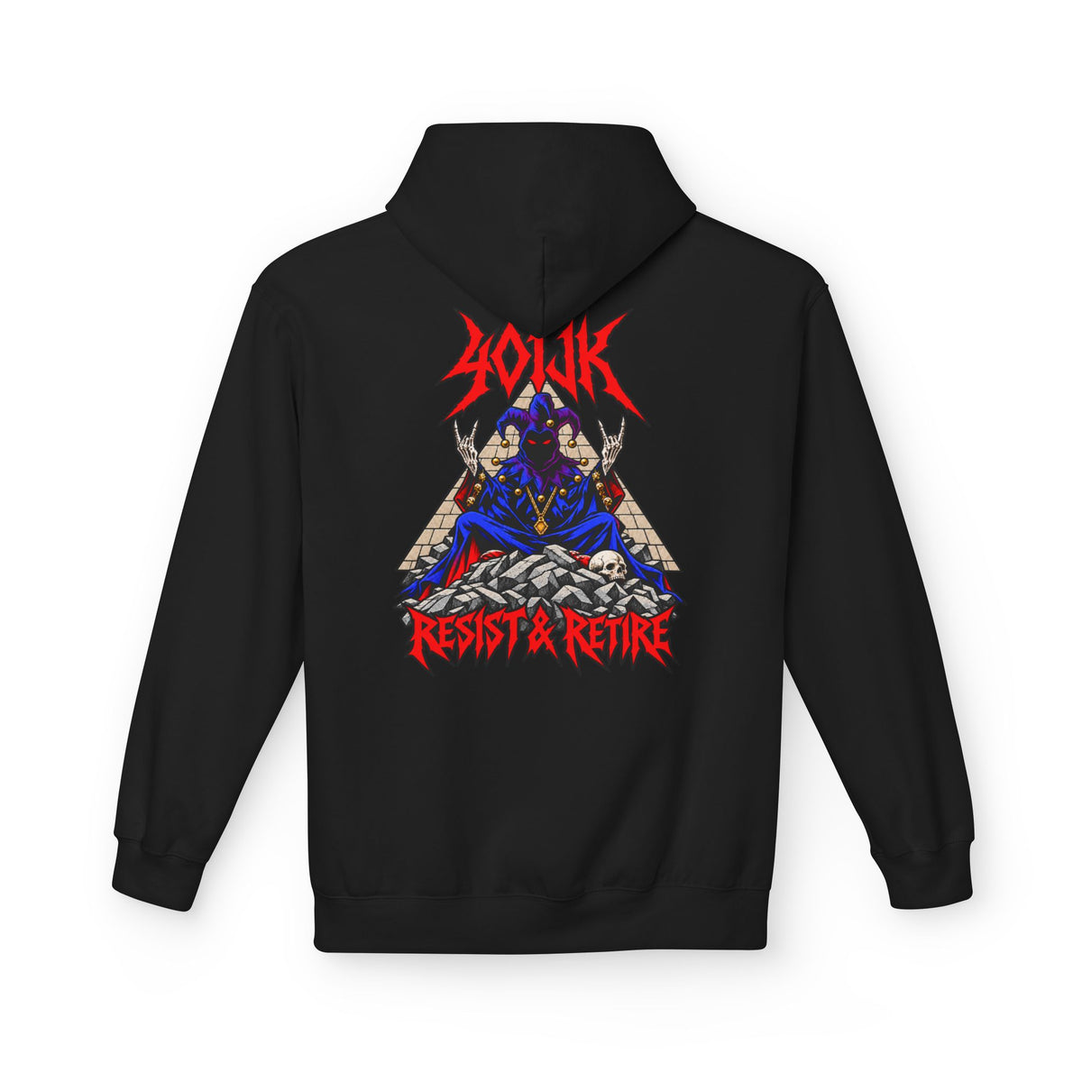 401jK Resist & Retire Jester Midweight Hoodie