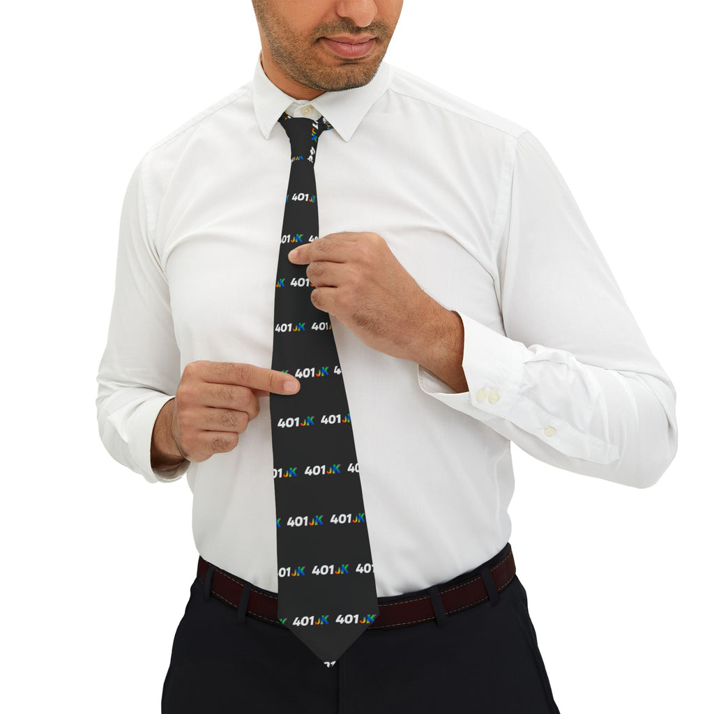 401jk Black Necktie