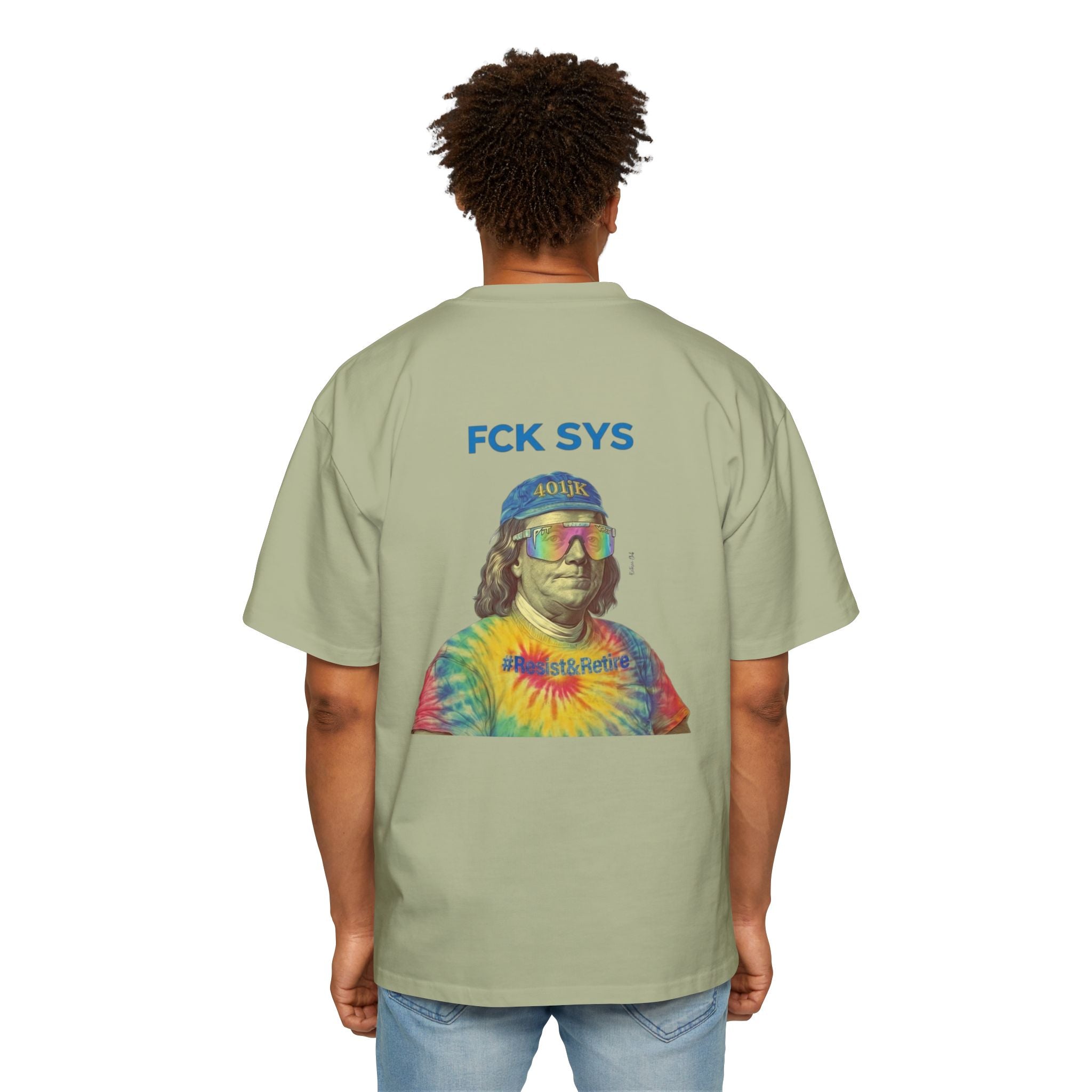 401jk FCK SYS Oversized Tee