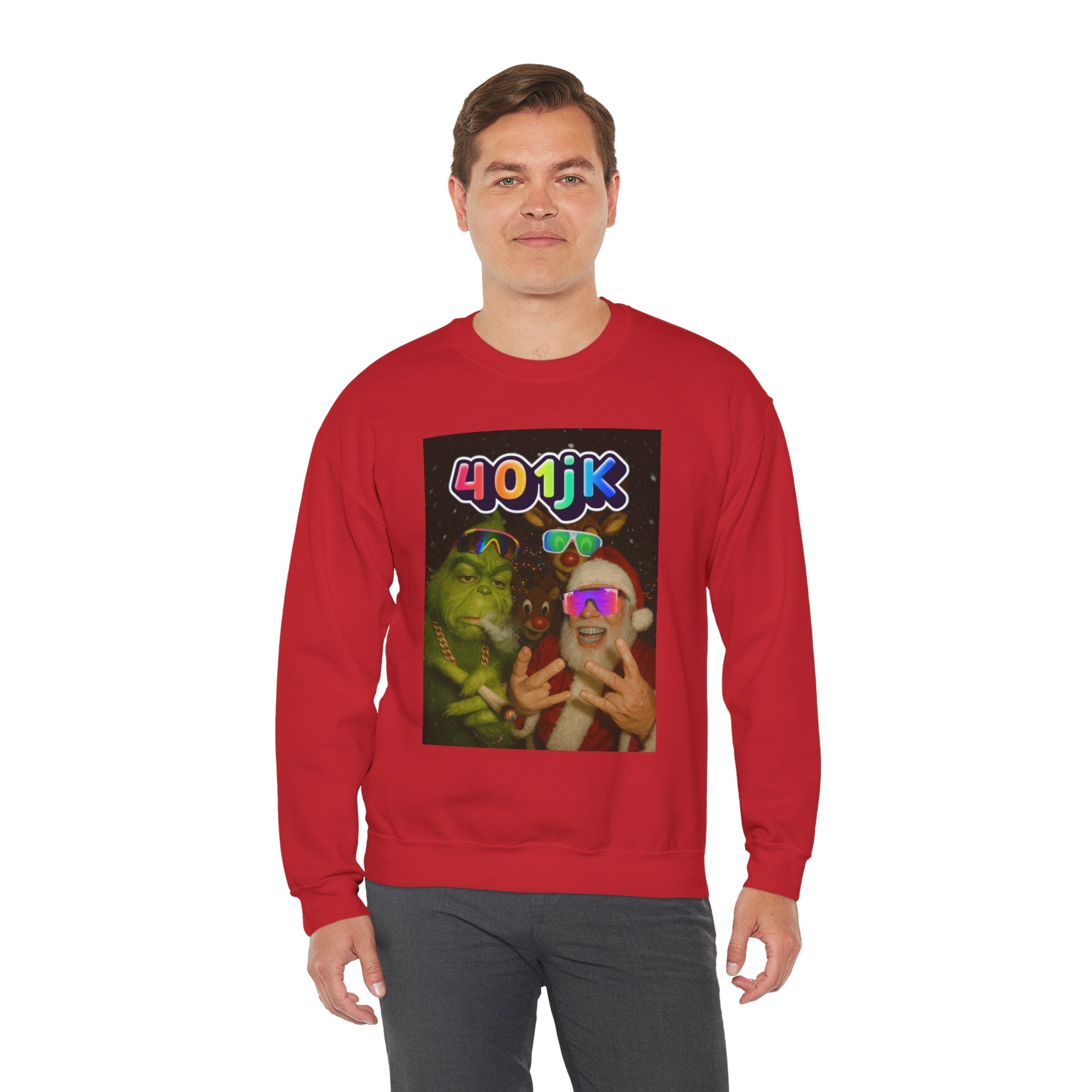 401jk Christmas Sweater