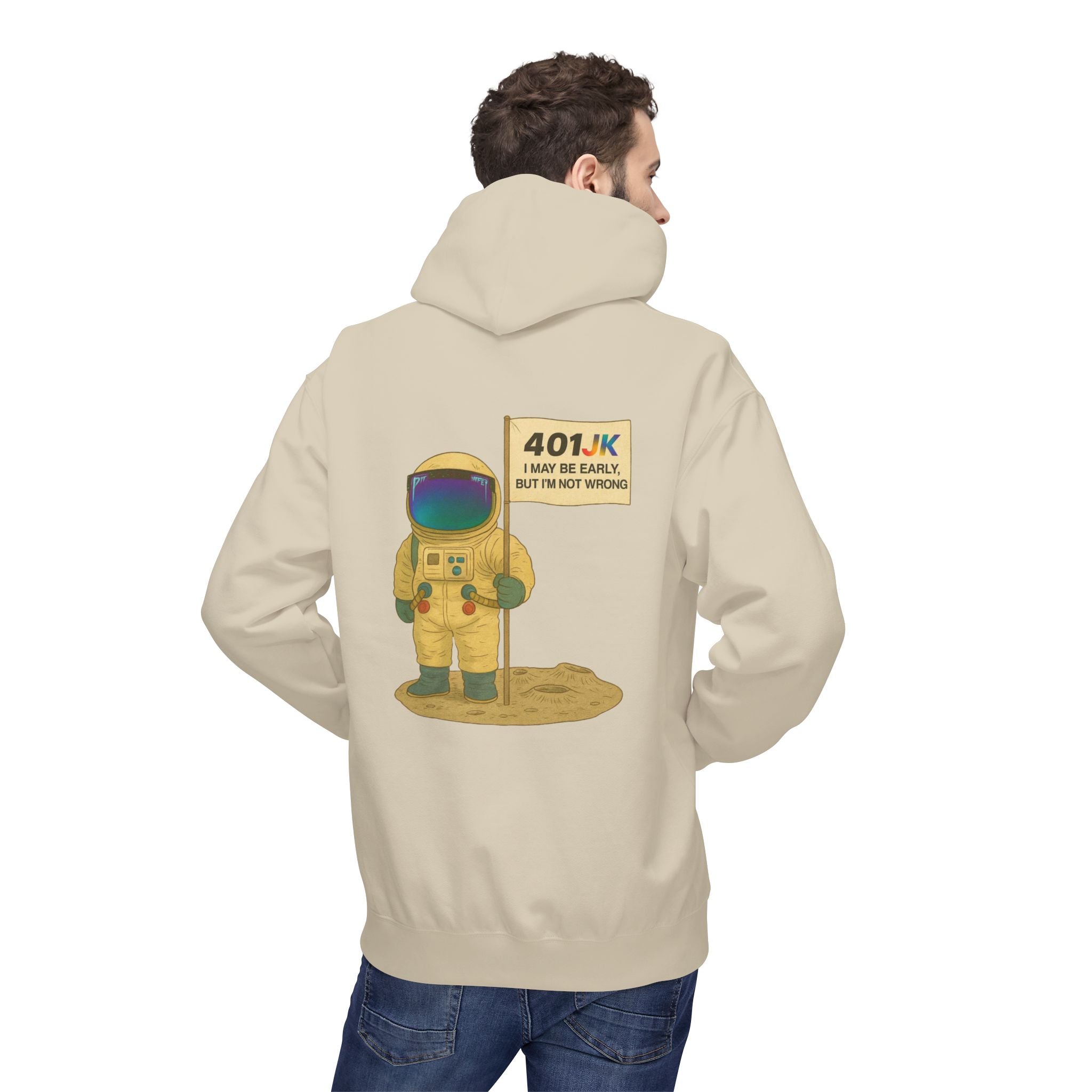 Moon Man Mid-Weight Fleece Hoodie
