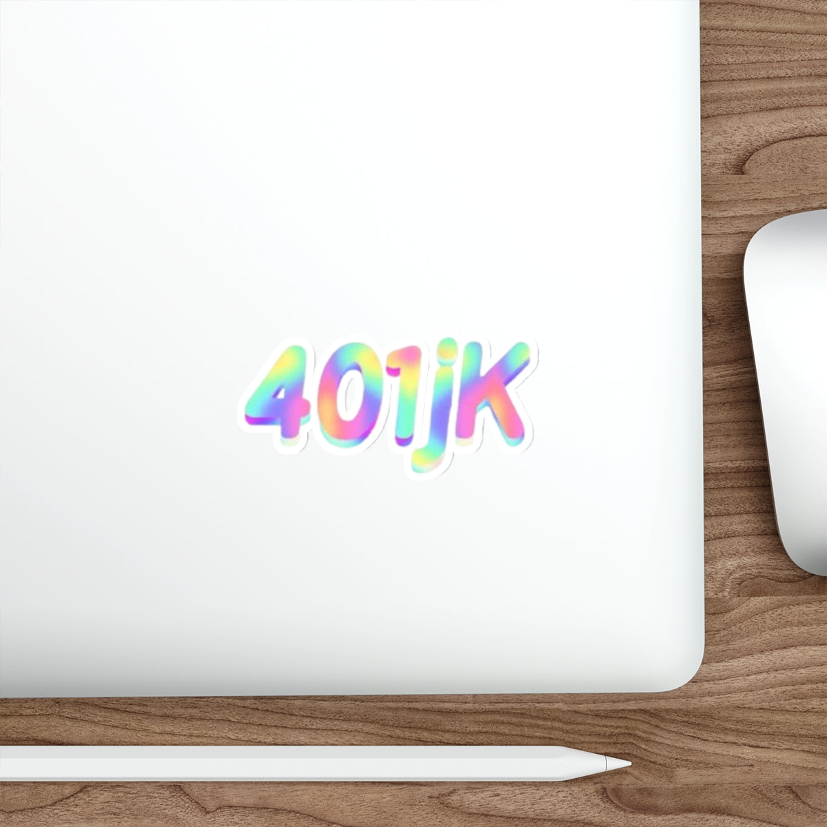 401jk Holo Logo Sticker