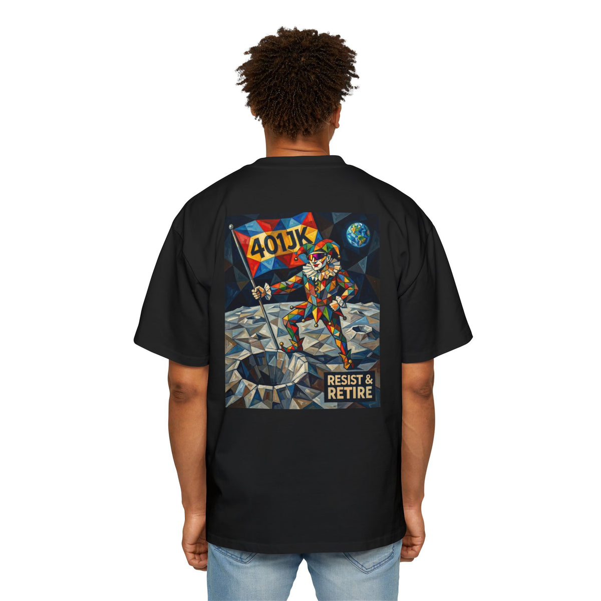 401jk Jester Moon Oversized Tee
